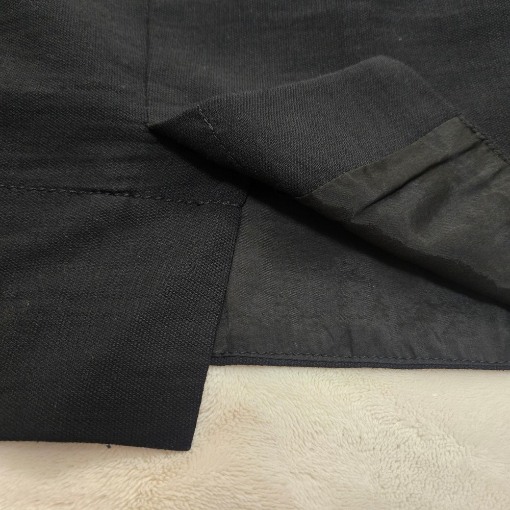 Hugo Boss Orange Baslva-W Black Pleated Mini Skirt Quilted Waistband Size 6 US - Picture 3 of 16